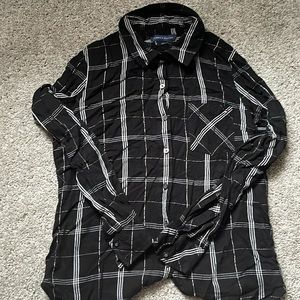 Black flannel